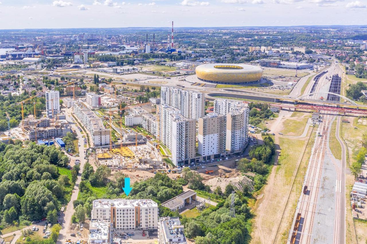 Ferienwohnung Apartament Nowa Letnica, Osiedle Latarnikow Danzig Exterior foto